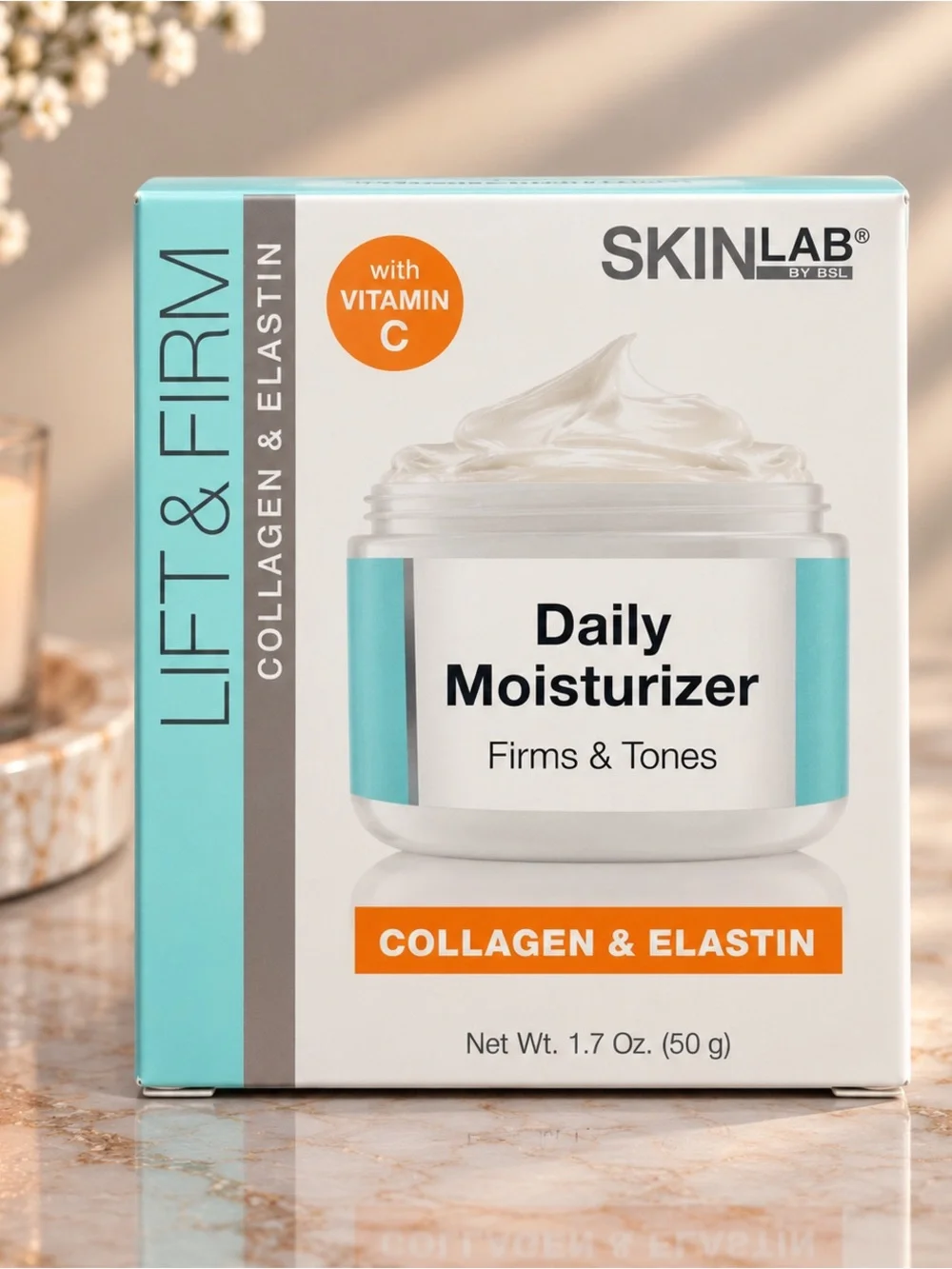 SkinLab Lift & Firm Daily Moisturizer Collagen + Vitamin C – NEW